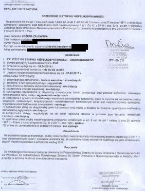 [VIDEO] Sąd Rejonowy w Kłodzku wysyła inwalidkę Bożenę Zalewską na roboty publiczne. Nie honoruje orzeczenia o niepełnosprawności i karze ją za niewiarygodne zeznania policjantów